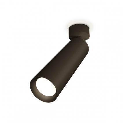 Комплект поворотного светильника Ambrella light Techno XM6356001 SBK черный песок MR16 GU5.3 (A2210, C6356, N6102), в современном стиле, цвет черный