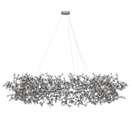 Подвесная люстра Loft IT Spark 10101/1000 Chrome в стиле арт-деко, цвет хром
