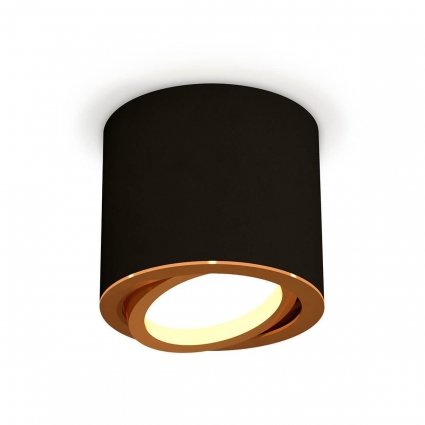 Накладной светильник Ambrella light XS7402003 (C7402, N7004), в современном стиле, цвет черный