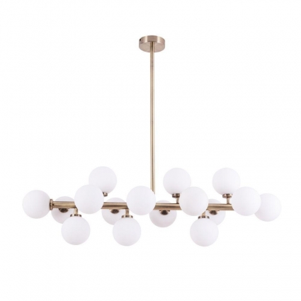 Подвесная люстра Arte Lamp Bolla-Piccolo A3988SP-16AB в современном стиле, цвет белый