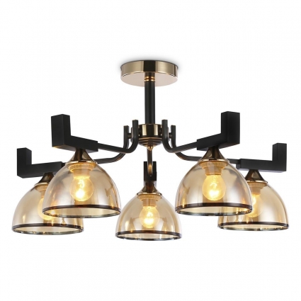 Потолочная люстра Ambrella light Traditional TR9099 цвет черный, мощность 200 Вт