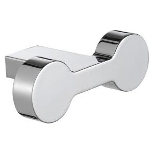 Крючок Jacob Delafon Singulier 15218D-CP двойной хром,  в стиле hi-tech