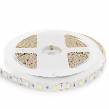 Светодиодная лента Apeyron 14,4W/m 60Led/m 5050SMD холодный белый 2M 228BL, мощность 288 Вт