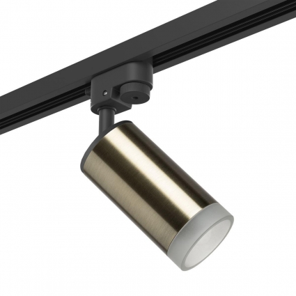 Трековый светильник Lightstar Rullo (214431+592057+202430) R1T43130 в современном стиле, цвет медь