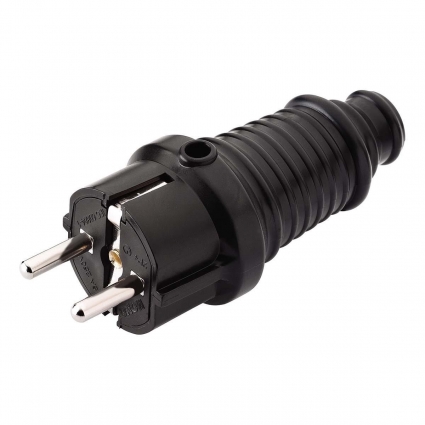 Вилка Mono Electric Accessories с/з 170-010102-805 цвет черный
