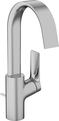 Смеситель для раковины Hansgrohe Vivenis 75030000 хром однорычажный, высота излива 20.9 см