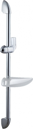Душевая штанга Haiba HB8001 хром, 58.5 см