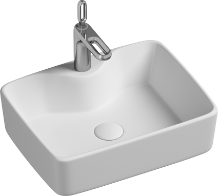 Раковина Ceramica Nova Element CN6033 прямоугольная, цвет белый