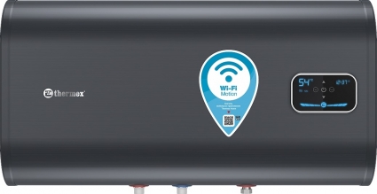 Накопительный водонагреватель Thermex ID 50 H pro электрический 2 кВт, трубчатый теплообменник, черный