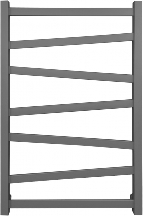Полотенцесушитель водяной Indigo Element LEWPF80-50MGK3 magnetic grey серый, лесенка, 7 секций