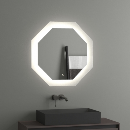 Зеркало Evoform Ledshine BY 2604 70х70 в современном стиле
