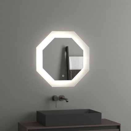 Зеркало Evoform Ledshine BY 2603 60х60 в современном стиле