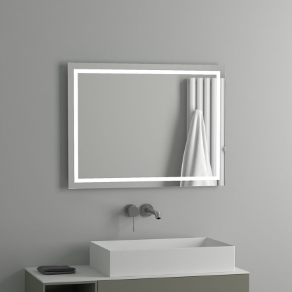 Зеркало Evoform Ledline BY 2135 80х60 в современном стиле
