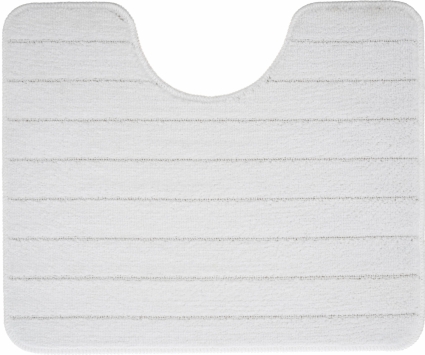 Коврик Fora Wave White FOR-PP-WAV50-60W белый,  в современном стиле