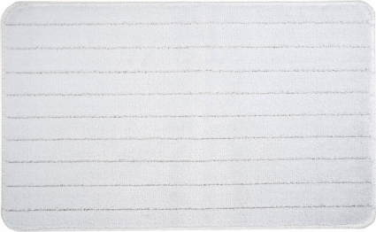 Коврик Fora Wave White FOR-PP-WAV50-80W белый,  в современном стиле