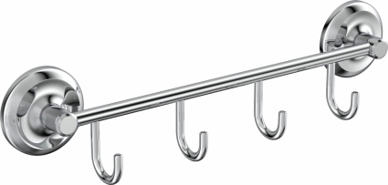 Крючок Fora Drop FOR-DP004 хром,  в современном стиле