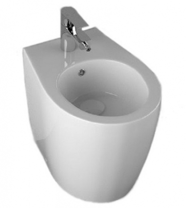 Приставное биде ISVEA Sentimenti Neo 10SM42004SV белое цвет белый, овальное, 36.3x51 см