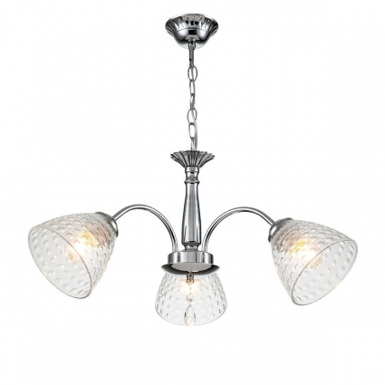 Подвесная люстра Escada Freesia 658/3PL Chrome в стиле модерн, цвет хром