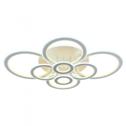 Потолочная светодиодная люстра Profit Light 8005/8 WHT в стиле Хай-тек, цвет белый