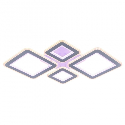 Потолочная светодиодная люстра Profit Light 8009/2+2 WHT в стиле Хай-тек, цвет белый