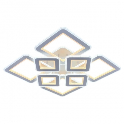 Потолочная светодиодная люстра Profit Light 8009/4+4 WHT A в стиле Хай-тек, цвет белый