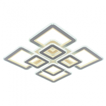 Потолочная светодиодная люстра Profit Light 8009/4+4 WHT B в стиле Хай-тек, цвет белый