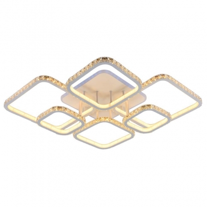 Потолочная светодиодная люстра Profit Light 8010/6 WHT в стиле Хай-тек, цвет белый