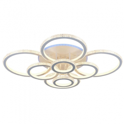Потолочная светодиодная люстра Profit Light 8017/8 WHT в стиле Хай-тек, цвет белый