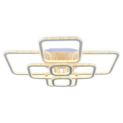 Потолочная светодиодная люстра Profit Light 8019/8 WHT в стиле модерн, цвет белый