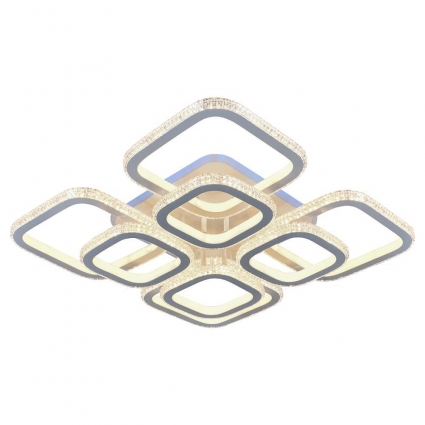 Потолочная светодиодная люстра Profit Light 8023/4+4 WHT в стиле модерн, цвет белый