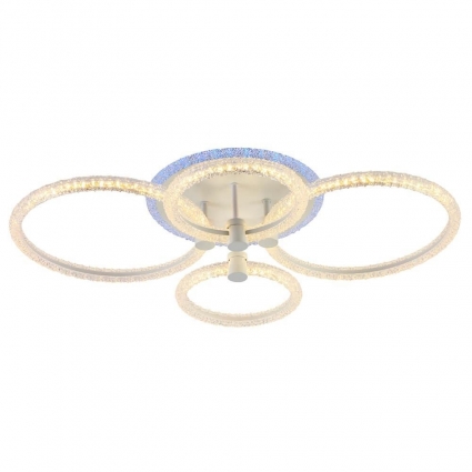 Потолочная светодиодная люстра Profit Light 8024/2+2 WHT в стиле Хай-тек, цвет белый