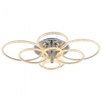 Потолочная светодиодная люстра Profit Light 8024/8 CHR в стиле Хай-тек, цвет хром