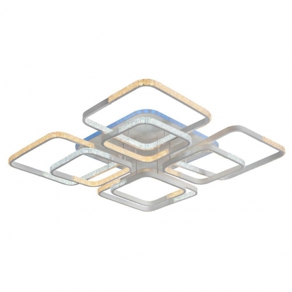 Потолочная светодиодная люстра Profit Light 8026/4+4 WHT B в стиле Хай-тек, цвет белый