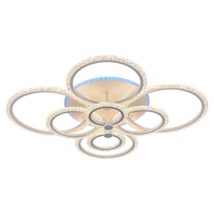 Потолочная светодиодная люстра Profit Light 8027/8 WHT в стиле Хай-тек, цвет белый