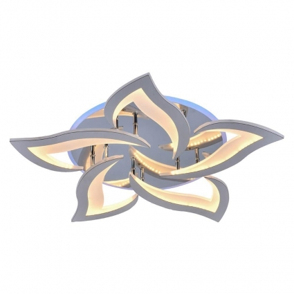 Потолочная светодиодная люстра Profit Light 8028/5 CHR в стиле модерн, цвет хром