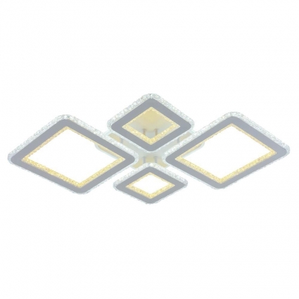 Потолочная светодиодная люстра Profit Light 8041/2+2 WHT в стиле Хай-тек, цвет белый