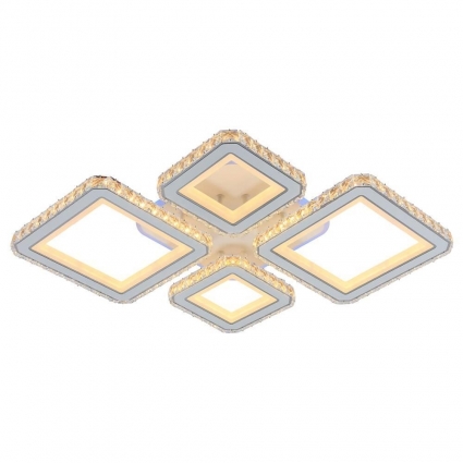 Потолочная светодиодная люстра Profit Light 8048/2+2 WHT в стиле модерн, цвет белый