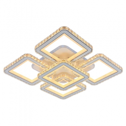 Потолочная светодиодная люстра Profit Light 8048/4+1 WHT в стиле модерн, цвет белый