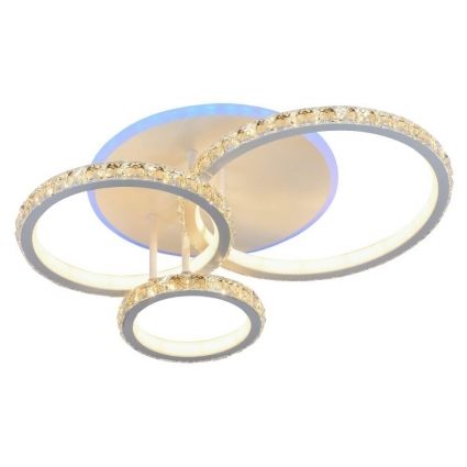 Потолочная светодиодная люстра Profit Light 8052/3 WHT в стиле модерн, цвет белый