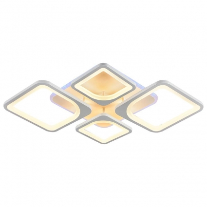 Потолочная светодиодная люстра Profit Light 8057/2+2 WHT в стиле Хай-тек, цвет белый