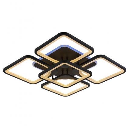 Потолочная светодиодная люстра Profit Light 8057/4+1 GRP в стиле Хай-тек, цвет графит