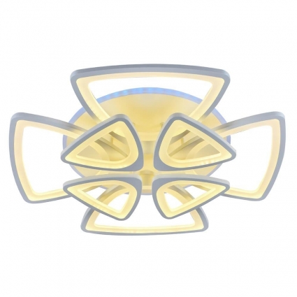 Потолочная светодиодная люстра Profit Light 8064/4+4 WHT в стиле модерн, цвет белый