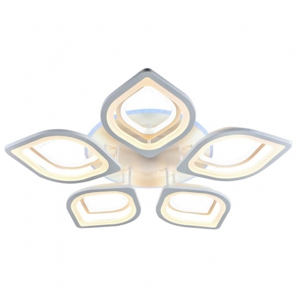 Потолочная светодиодная люстра Profit Light 8069/5+5 WHT в стиле Хай-тек, цвет белый