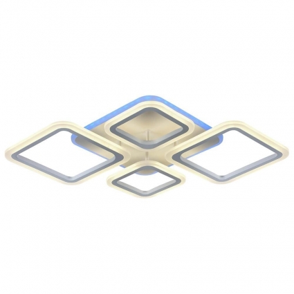 Потолочная светодиодная люстра Profit Light 8075/2+2 WHT в стиле Хай-тек, цвет белый