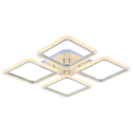 Потолочная светодиодная люстра Profit Light 8075/4 PGD в стиле Хай-тек, цвет золотой