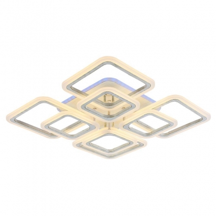 Потолочная светодиодная люстра Profit Light 8075/4+4 PGD в стиле Хай-тек, цвет золотой