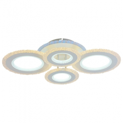 Потолочная светодиодная люстра Profit Light 8081/2+2 WHT в стиле Хай-тек, цвет белый