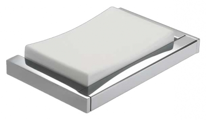 Мыльница Bagno & Associati Domino DM12251 CR подвесная,  в стиле hi-tech