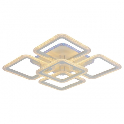 Потолочная светодиодная люстра Profit Light 8087/4+1 WHT в стиле Хай-тек, цвет белый