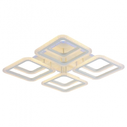 Потолочная светодиодная люстра Profit Light 8087/4+4 WHT C в стиле Хай-тек, цвет белый